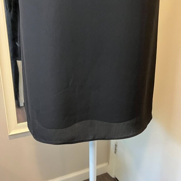 BCBGMaxAzria Black Joline Studded Crisscross Sleeveless Blouse, Size Small - Picture 7 of 15